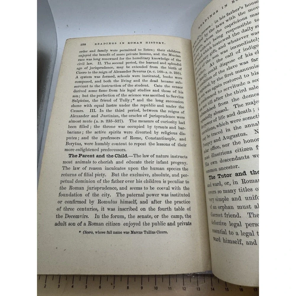 Barnes Historical Series - Brief History Of Rome 1885 Antique With Maps HC